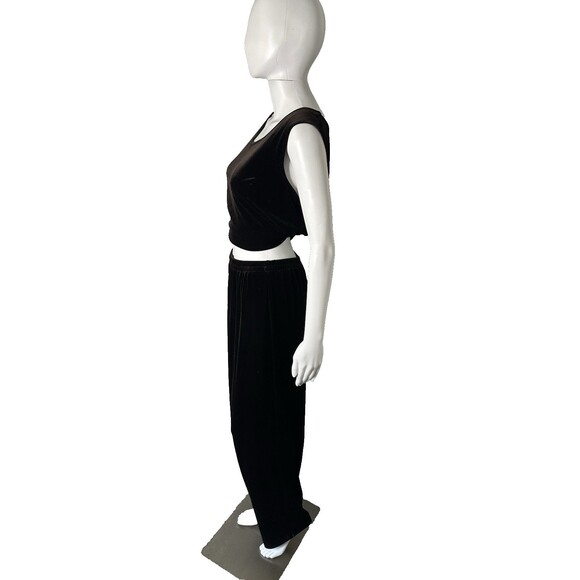 R&M Richards by Karen Wong 2 Piece Set Top & Pants Women's 12 Brown Loungewear - Picture 2 of 8